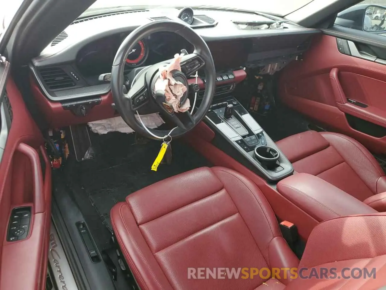 8 fotografías del automóvil dañado WP0CA2A97NS236529 PORSCHE 911 2022