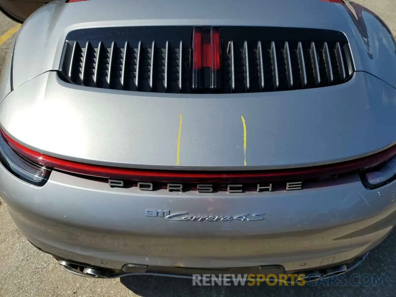 11 fotografías del automóvil dañado WP0CB2A93NS244334 PORSCHE 911 2022
