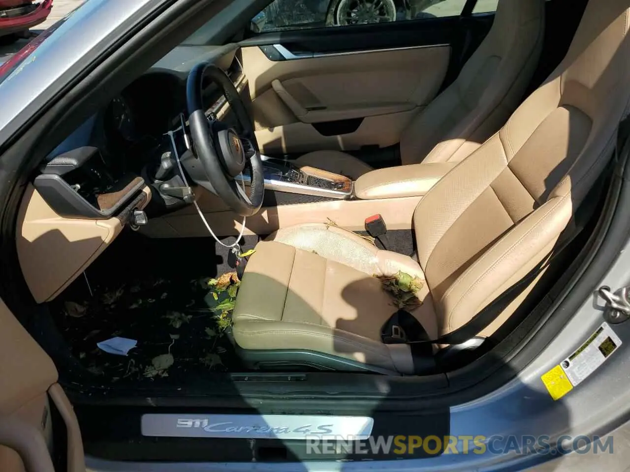 7 fotografías del automóvil dañado WP0CB2A93NS244334 PORSCHE 911 2022