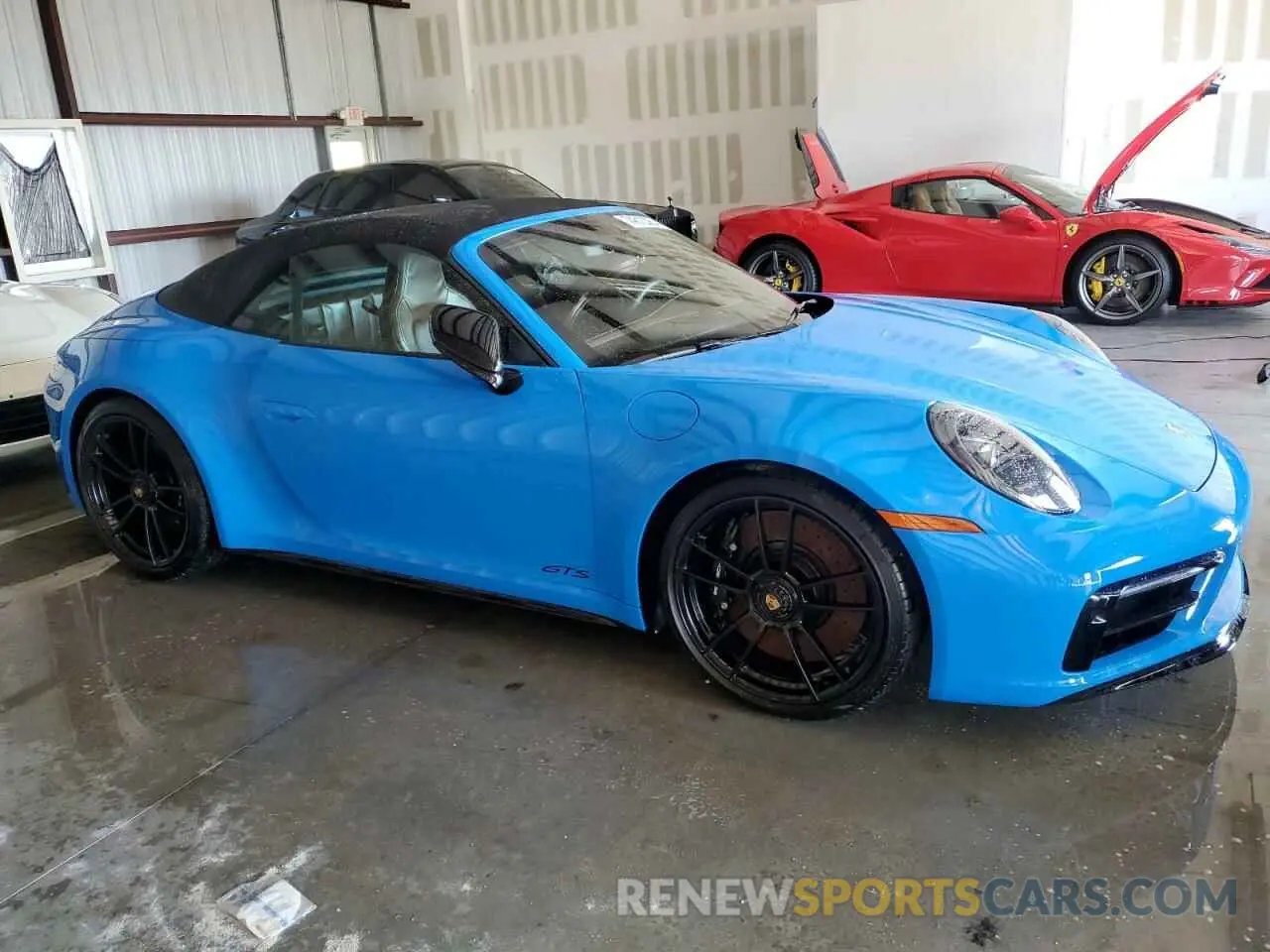4 fotografías del automóvil dañado WP0CB2A9XNS244573 PORSCHE 911 2022