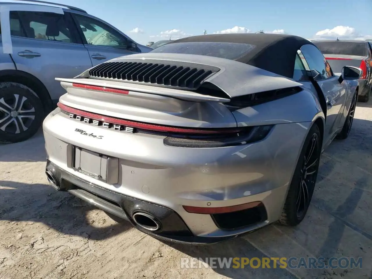 4 fotografías del automóvil dañado WP0CD2A94NS260861 PORSCHE 911 2022