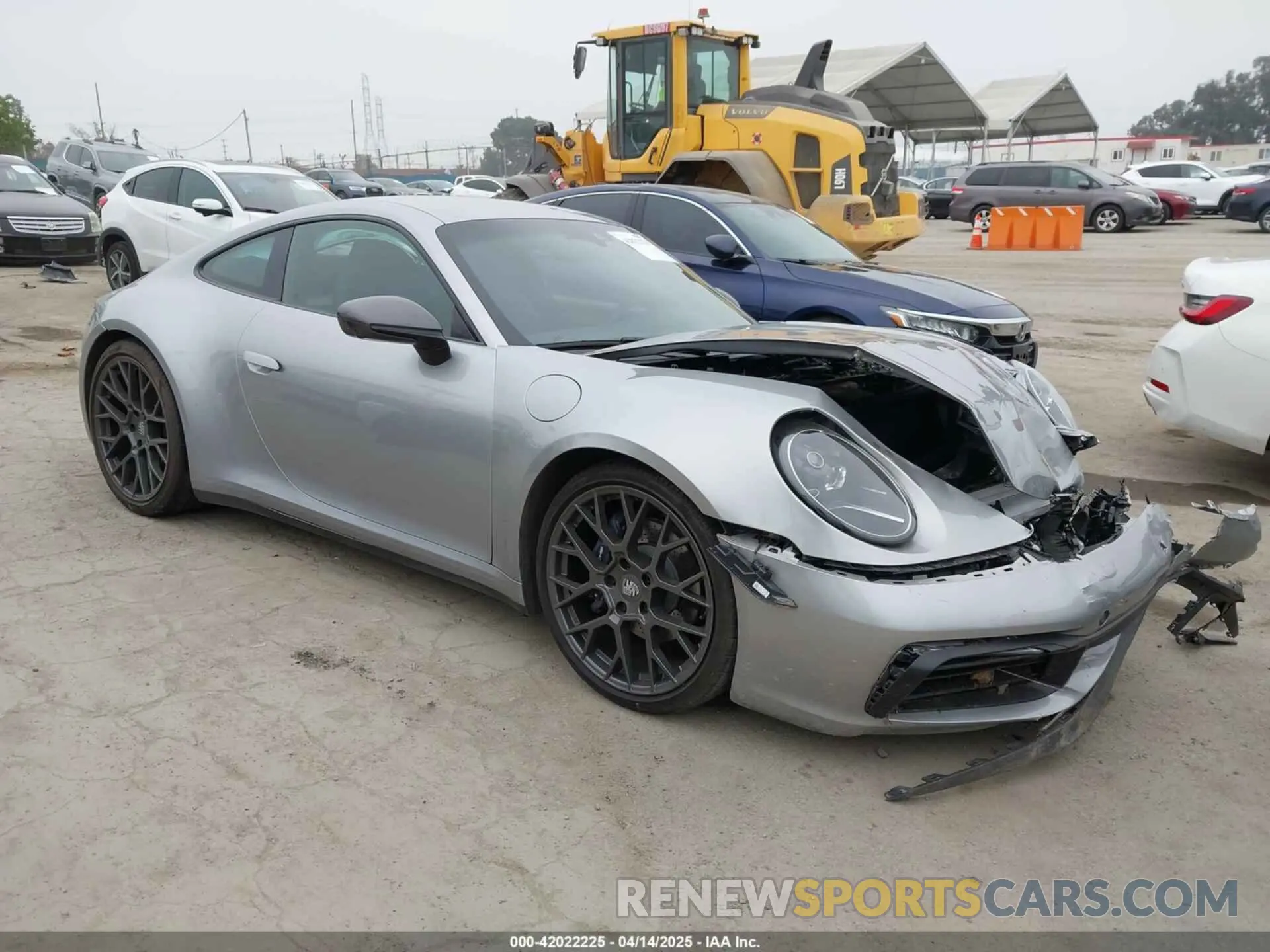 1 fotografías del automóvil dañado WP0AA2A93PS206048 PORSCHE 911 2023