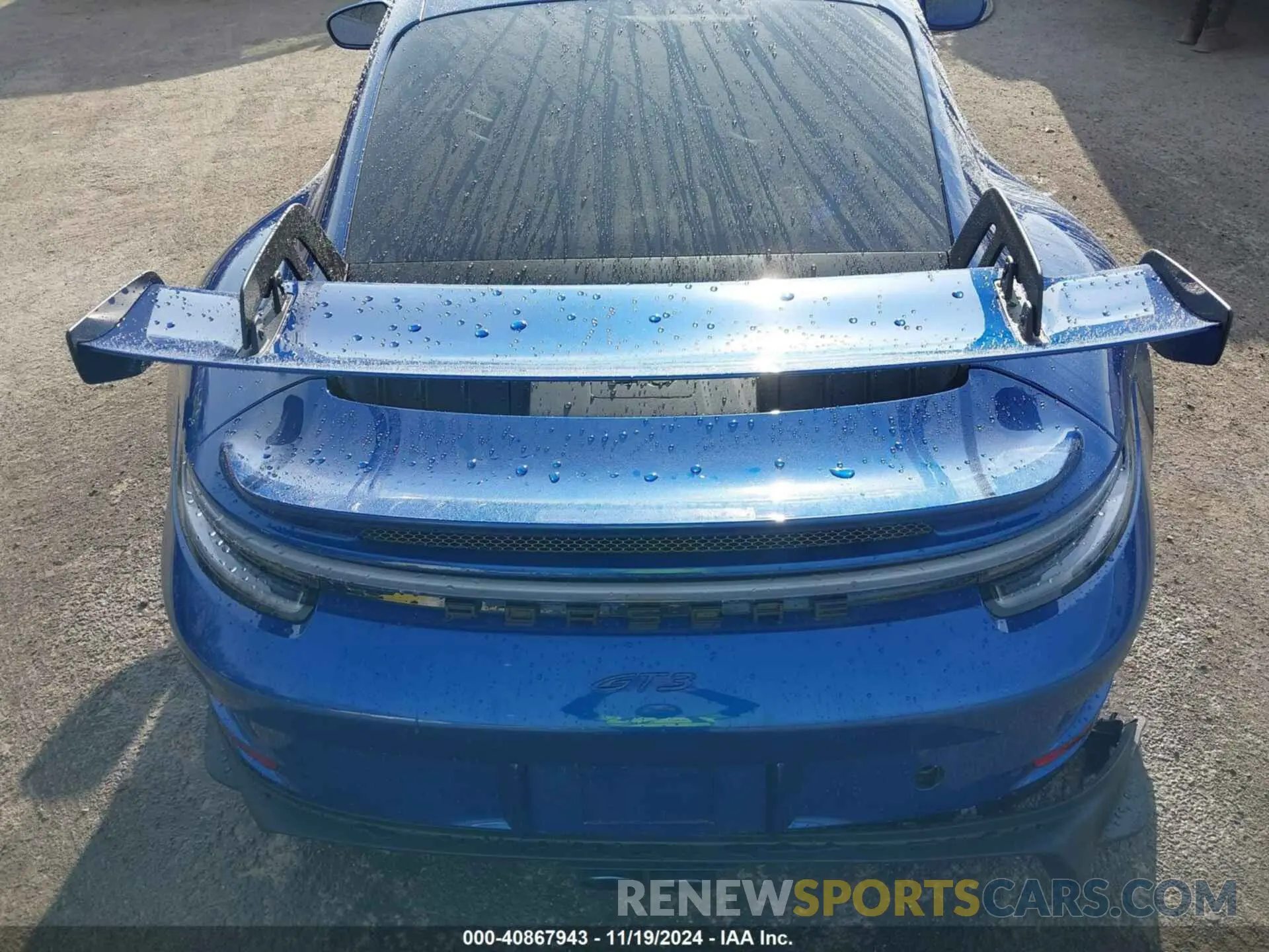 10 fotografías del automóvil dañado WP0AC2A98PS270144 PORSCHE 911 2023