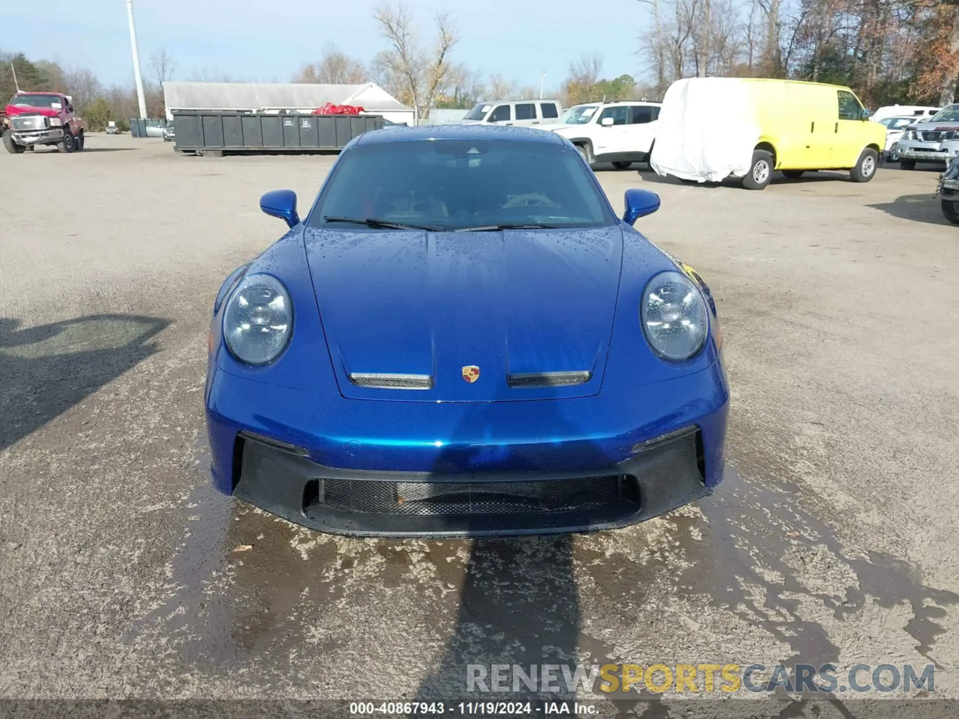 12 fotografías del automóvil dañado WP0AC2A98PS270144 PORSCHE 911 2023