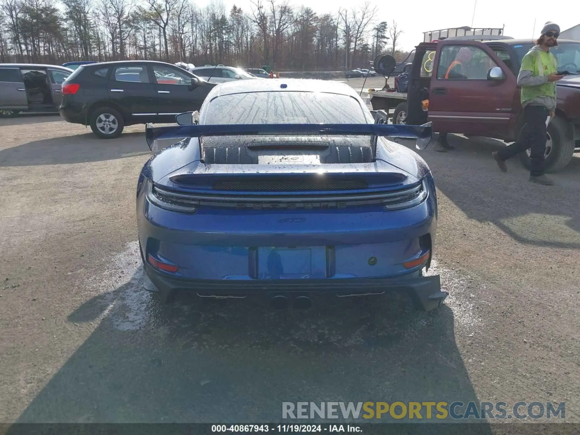 16 fotografías del automóvil dañado WP0AC2A98PS270144 PORSCHE 911 2023