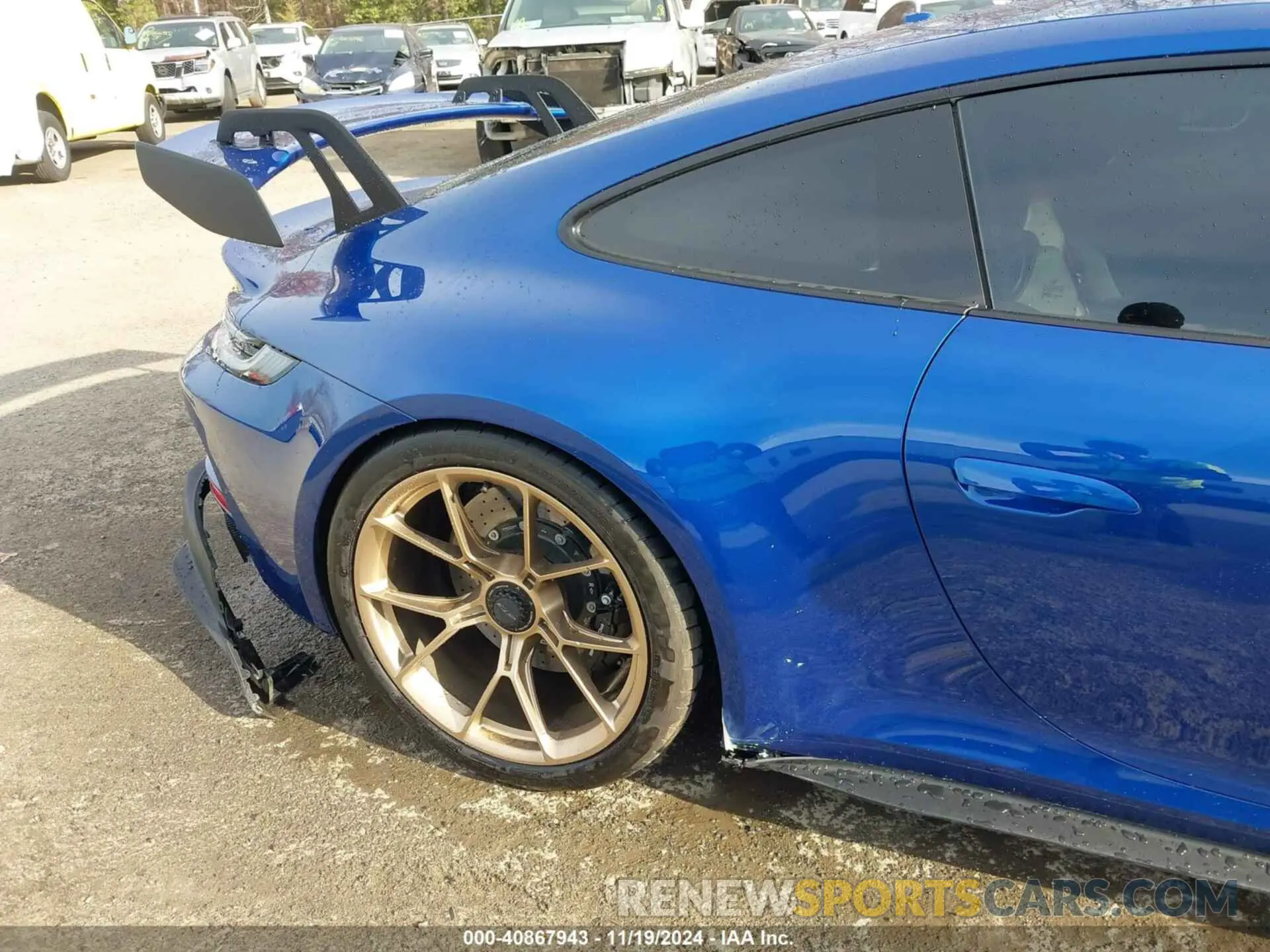 20 fotografías del automóvil dañado WP0AC2A98PS270144 PORSCHE 911 2023