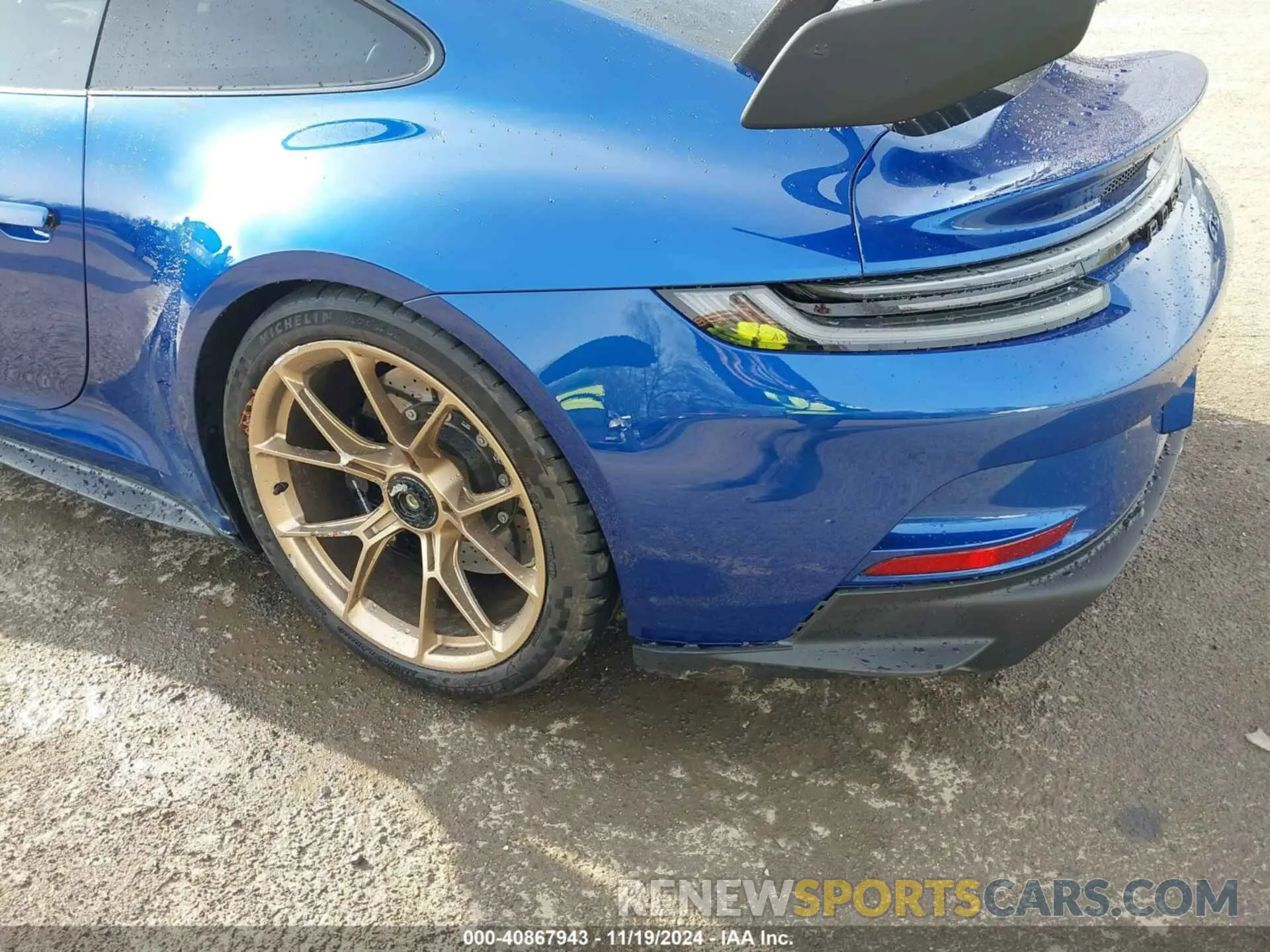 21 fotografías del automóvil dañado WP0AC2A98PS270144 PORSCHE 911 2023