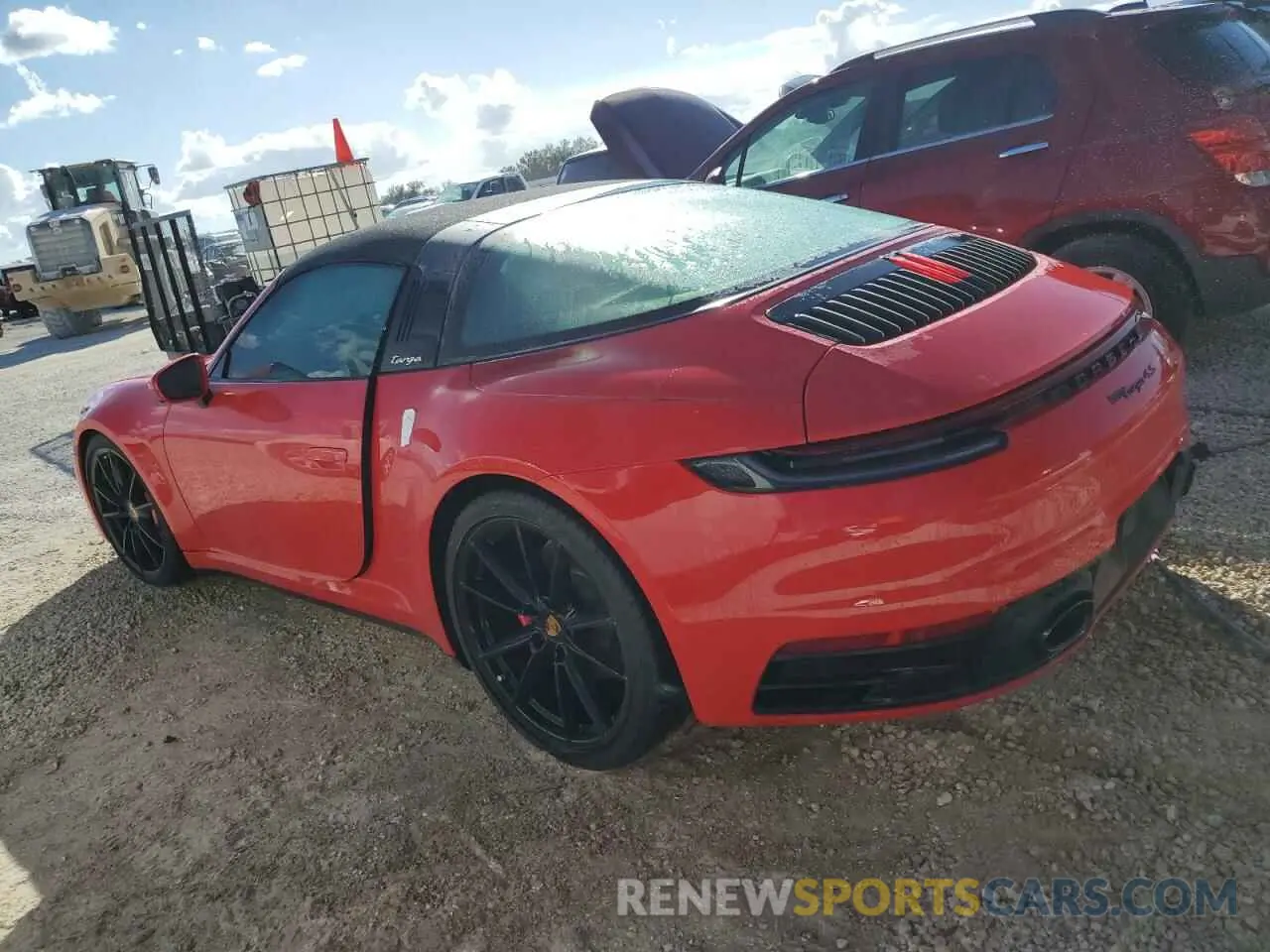 2 fotografías del automóvil dañado WP0BB2A94PS233065 PORSCHE 911 2023