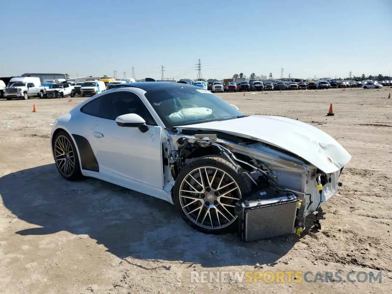 4 fotografías del automóvil dañado WP0AA2A90RS209329 PORSCHE 911 2024