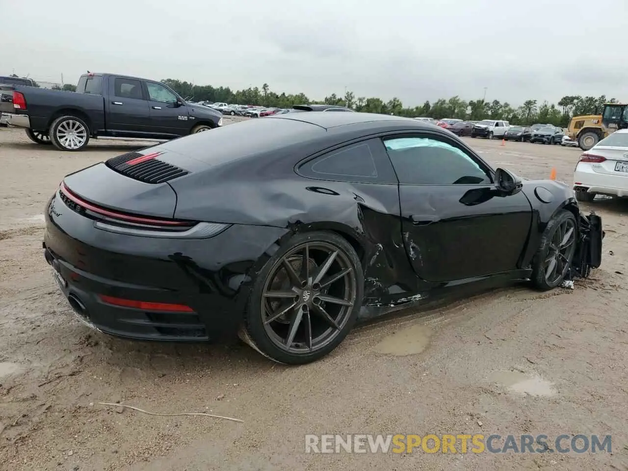 3 fotografías del automóvil dañado WP0AA2A92RS209493 PORSCHE 911 2024