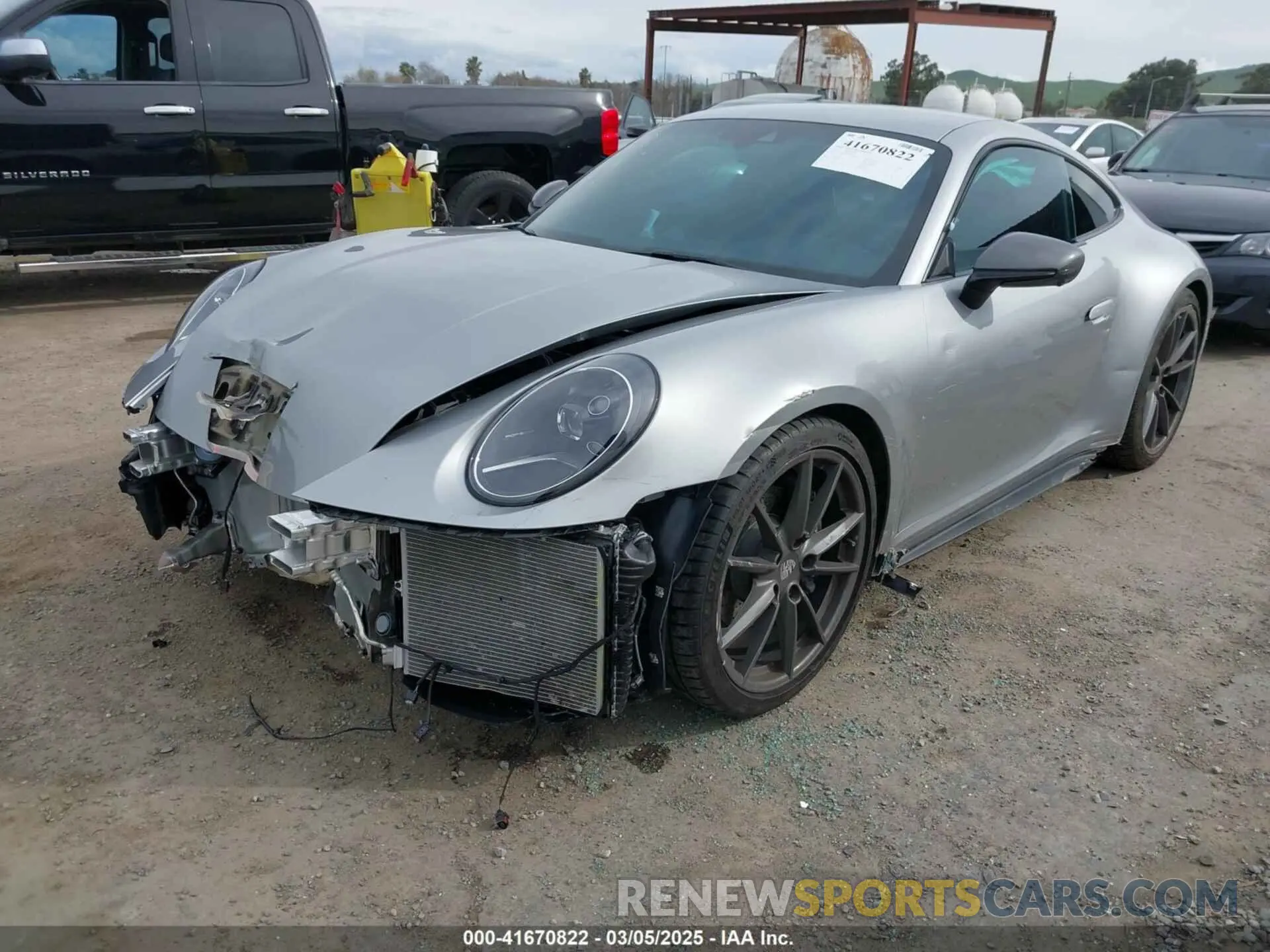 2 fotografías del automóvil dañado WP0AA2A95RS207849 PORSCHE 911 2024