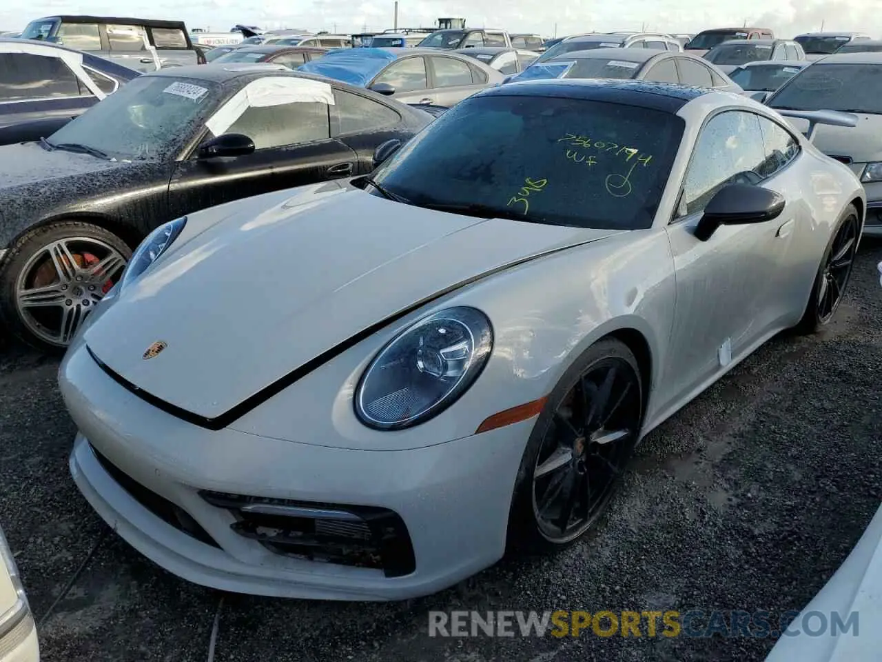 1 fotografías del automóvil dañado WP0AA2A9XRS210035 PORSCHE 911 2024
