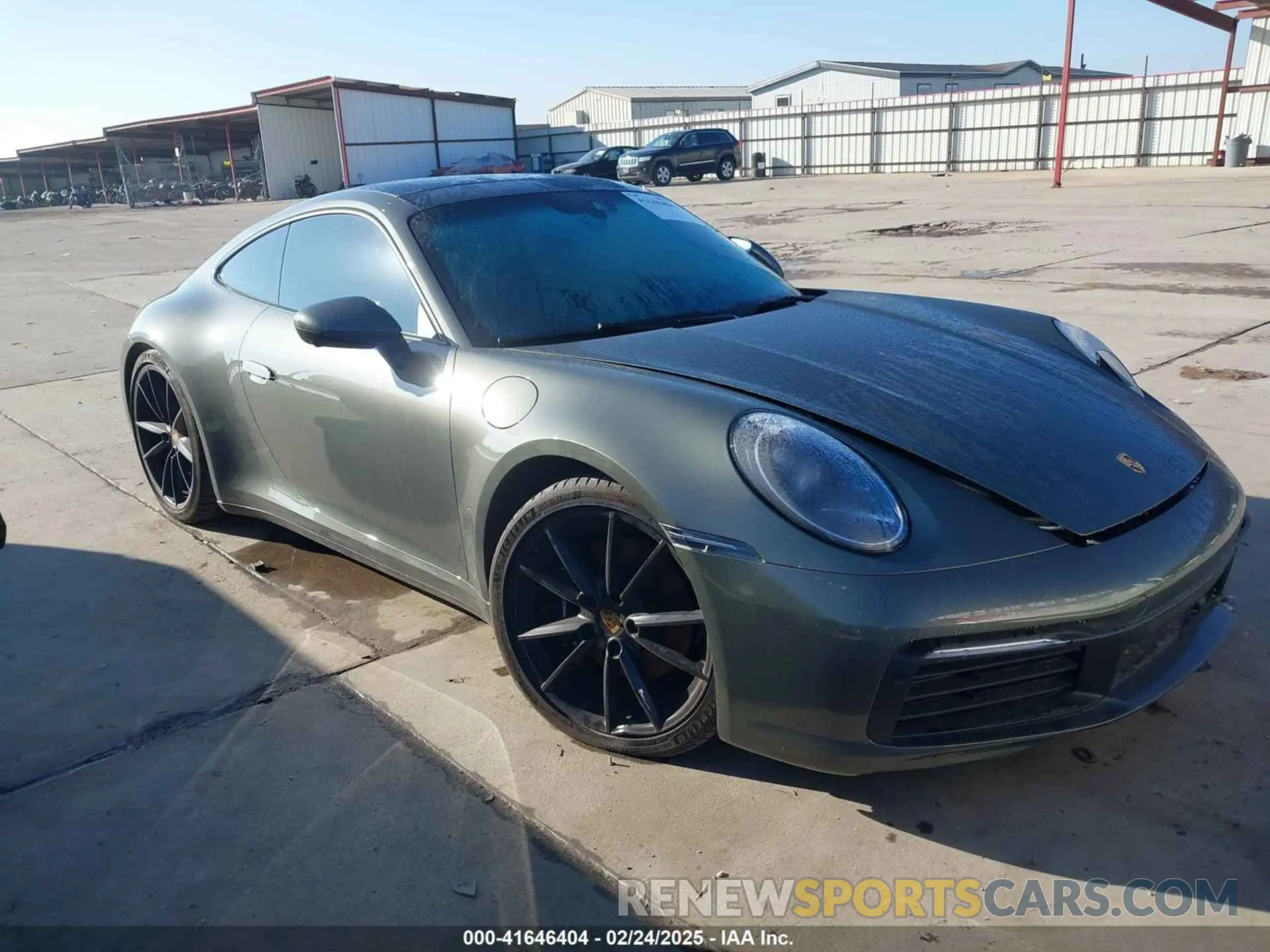 13 fotografías del automóvil dañado WP0AB2A91RS219543 PORSCHE 911 2024