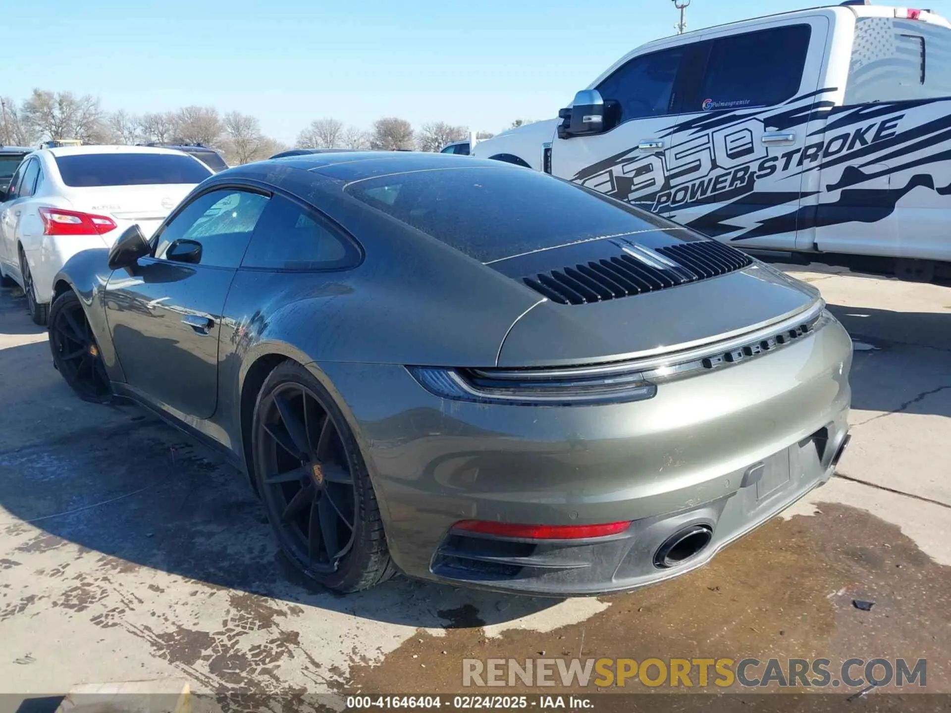 3 fotografías del automóvil dañado WP0AB2A91RS219543 PORSCHE 911 2024