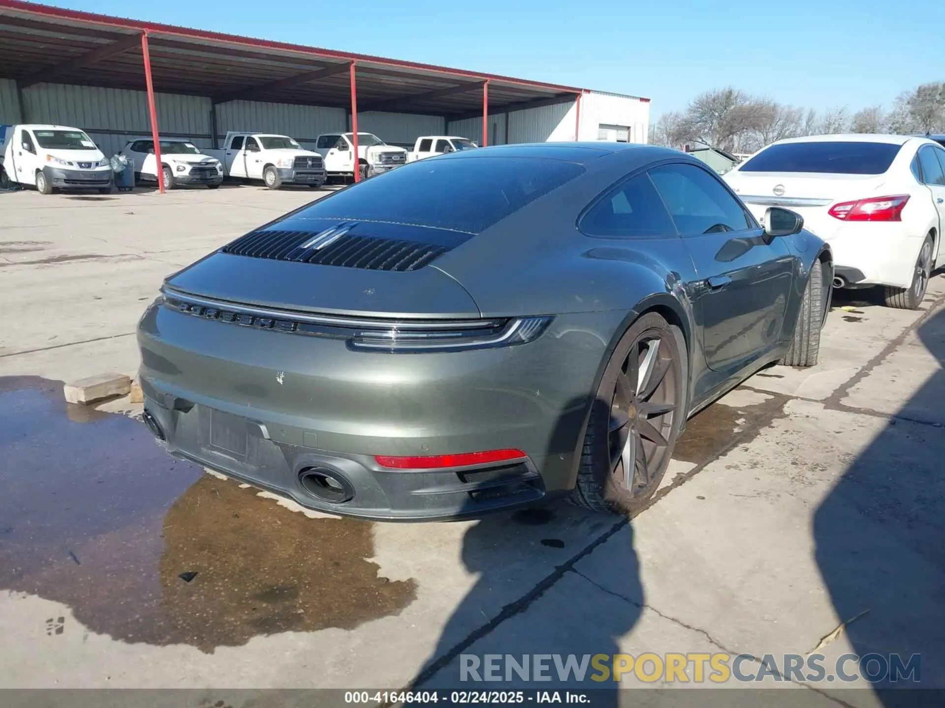 4 fotografías del automóvil dañado WP0AB2A91RS219543 PORSCHE 911 2024