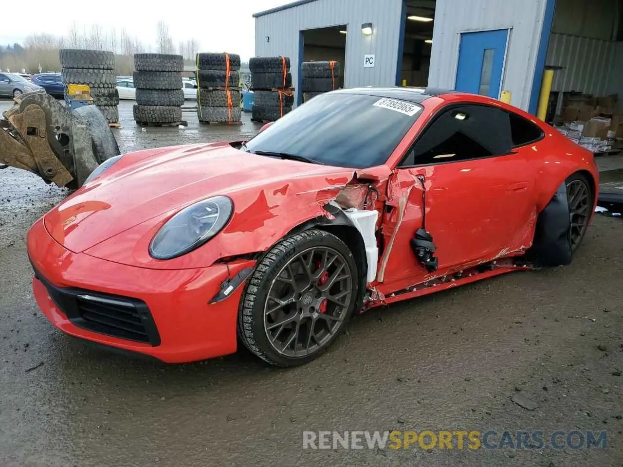 1 fotografías del automóvil dañado WP0AB2A96RS219361 PORSCHE 911 2024