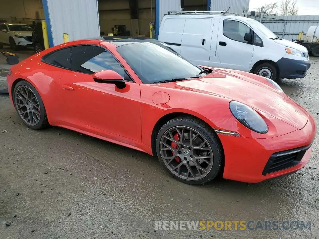 4 fotografías del automóvil dañado WP0AB2A96RS219361 PORSCHE 911 2024