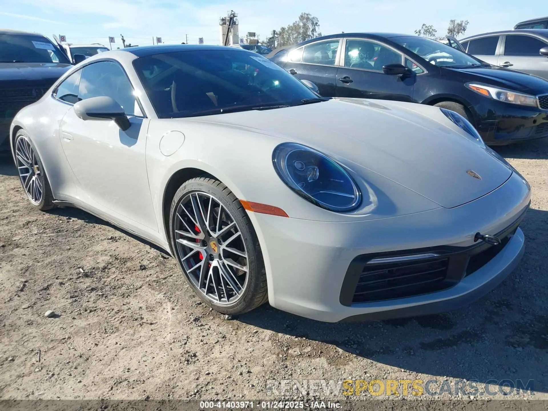 1 fotografías del automóvil dañado WP0AB2A99RS220309 PORSCHE 911 2024