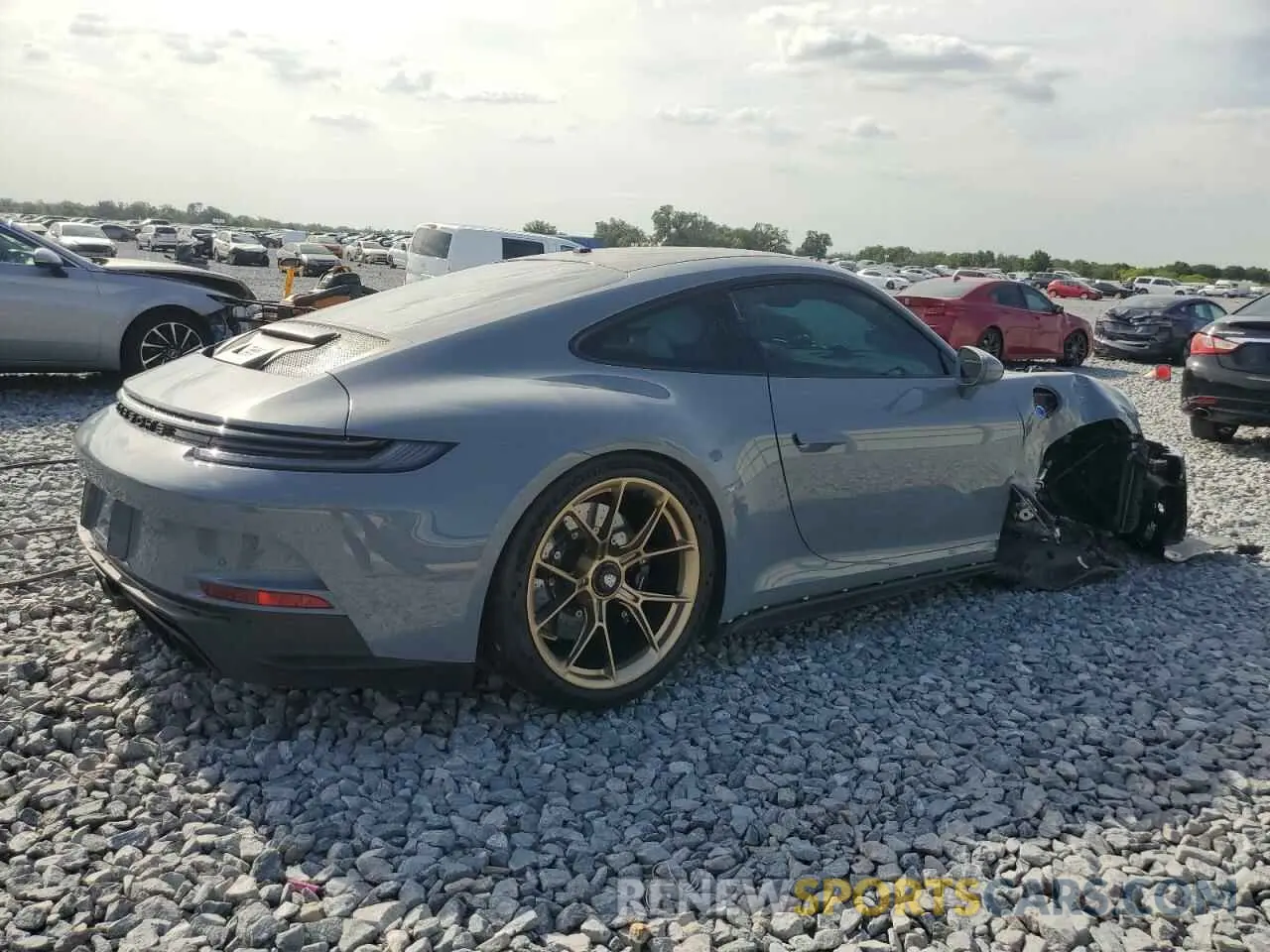 3 fotografías del automóvil dañado WP0AC2A90RS263286 PORSCHE 911 2024