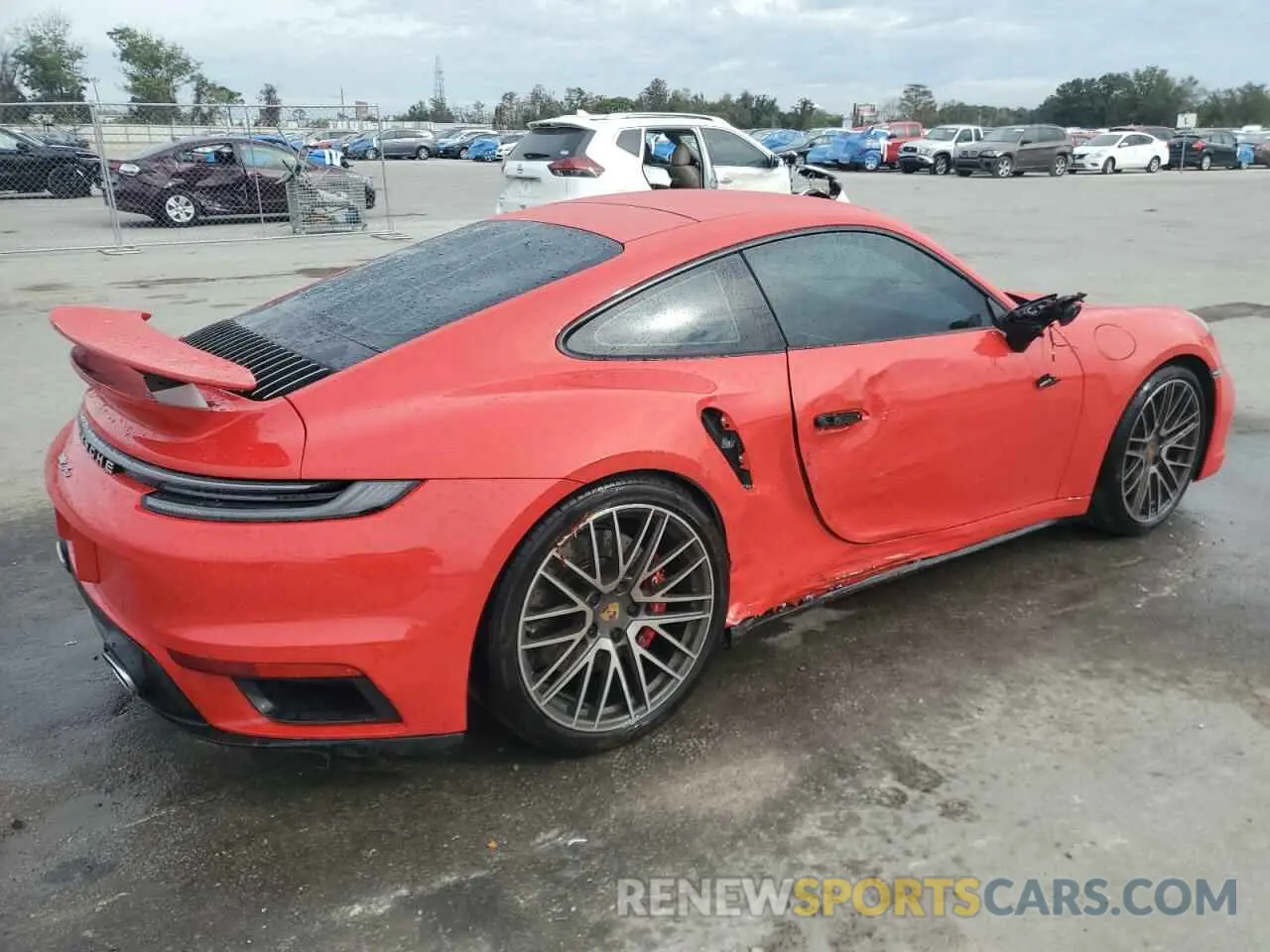 3 fotografías del automóvil dañado WP0AD2A96RS253164 PORSCHE 911 2024