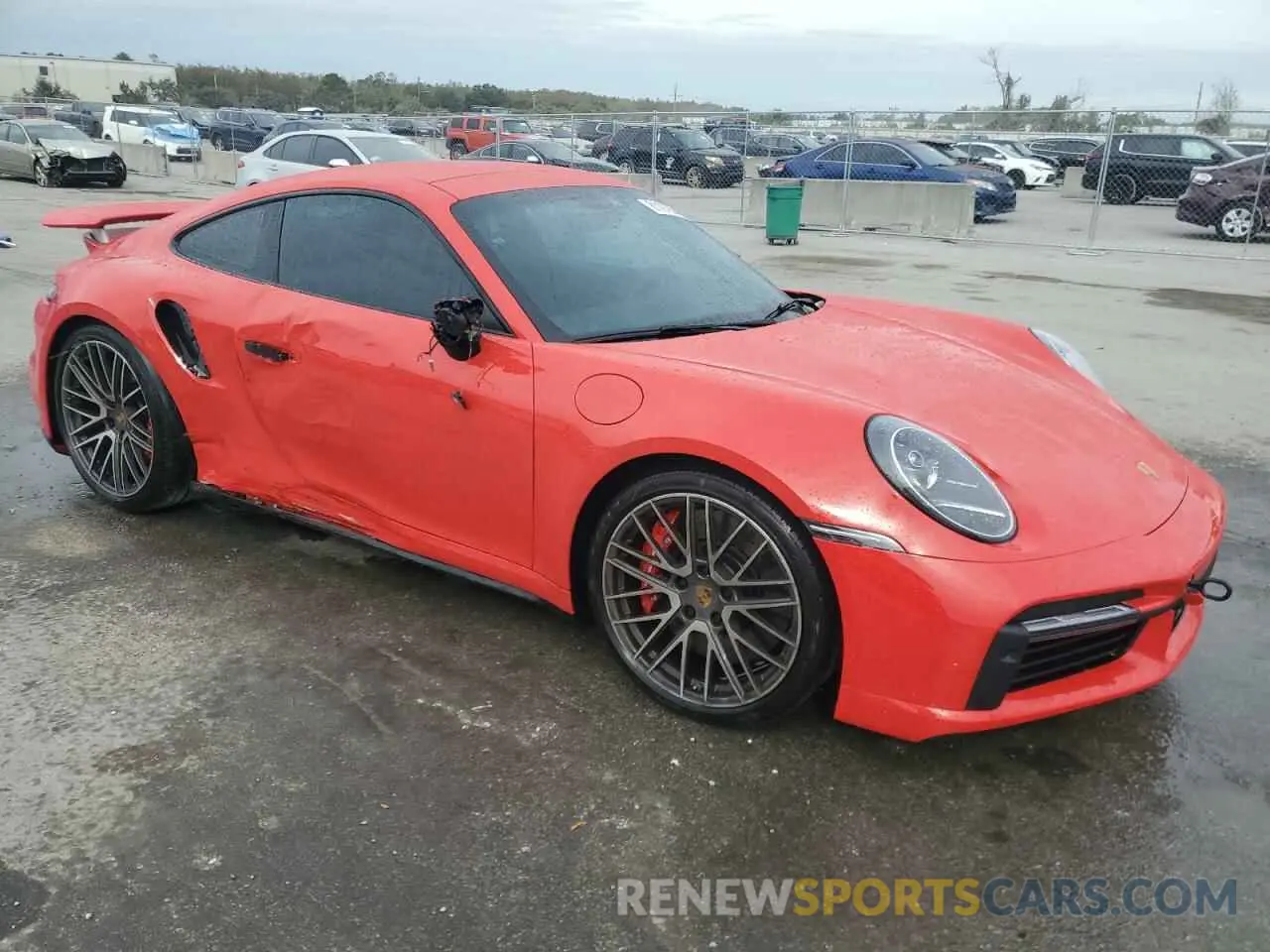 4 fotografías del automóvil dañado WP0AD2A96RS253164 PORSCHE 911 2024