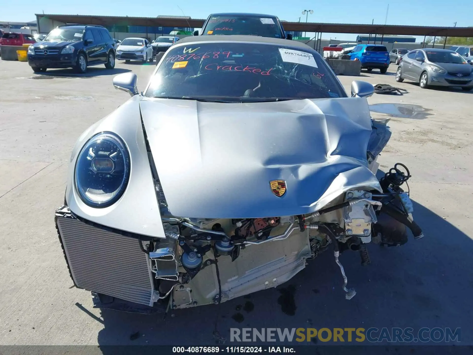 12 fotografías del automóvil dañado WP0CD2A95RS258025 PORSCHE 911 2024