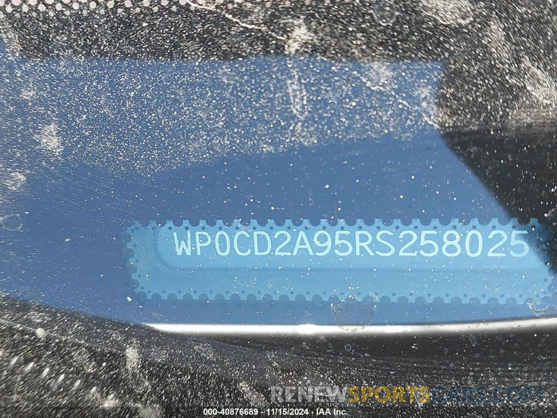 17 fotografías del automóvil dañado WP0CD2A95RS258025 PORSCHE 911 2024