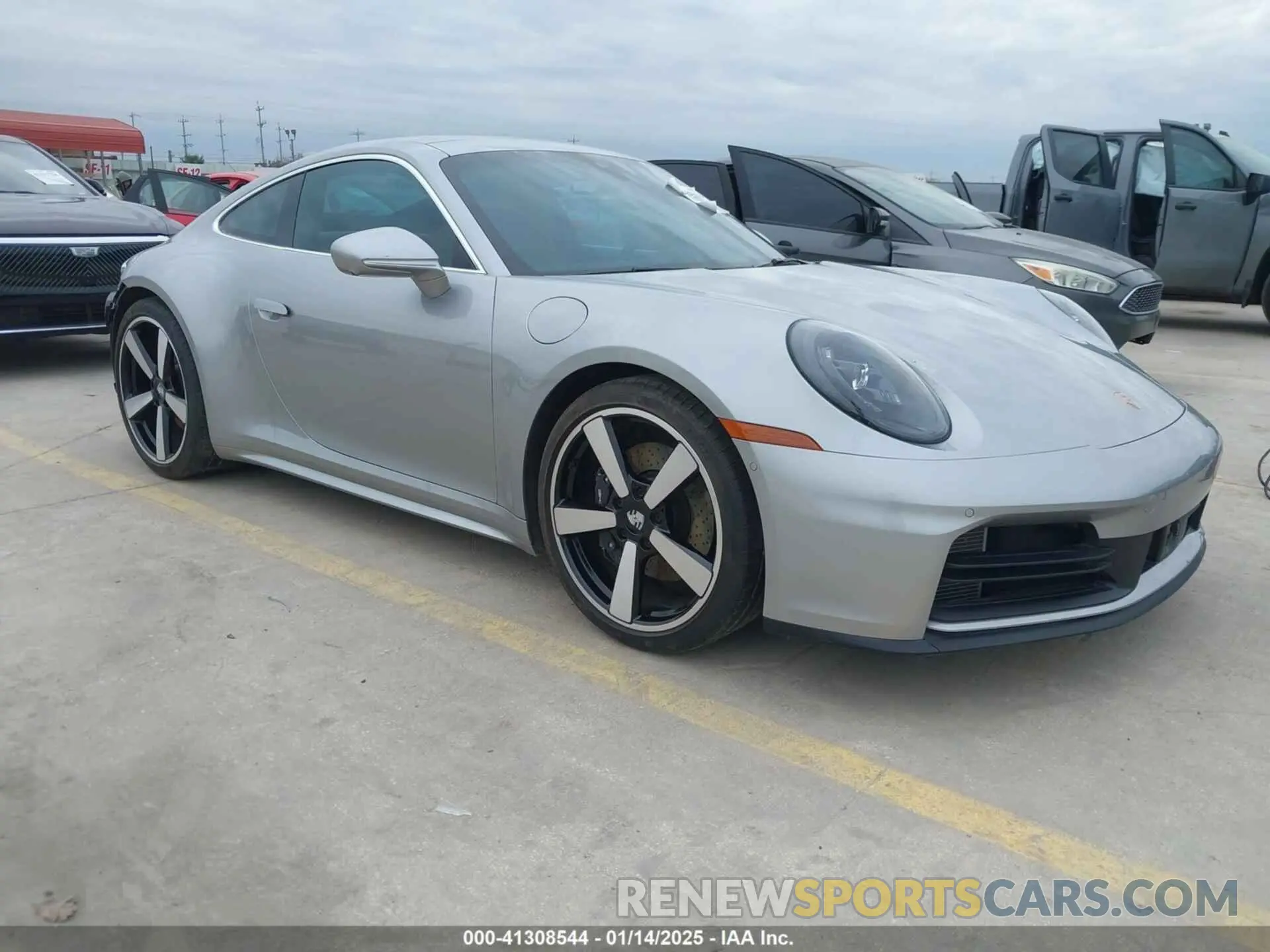 1 fotografías del automóvil dañado WP0AA2A90SS206758 PORSCHE 911 2025