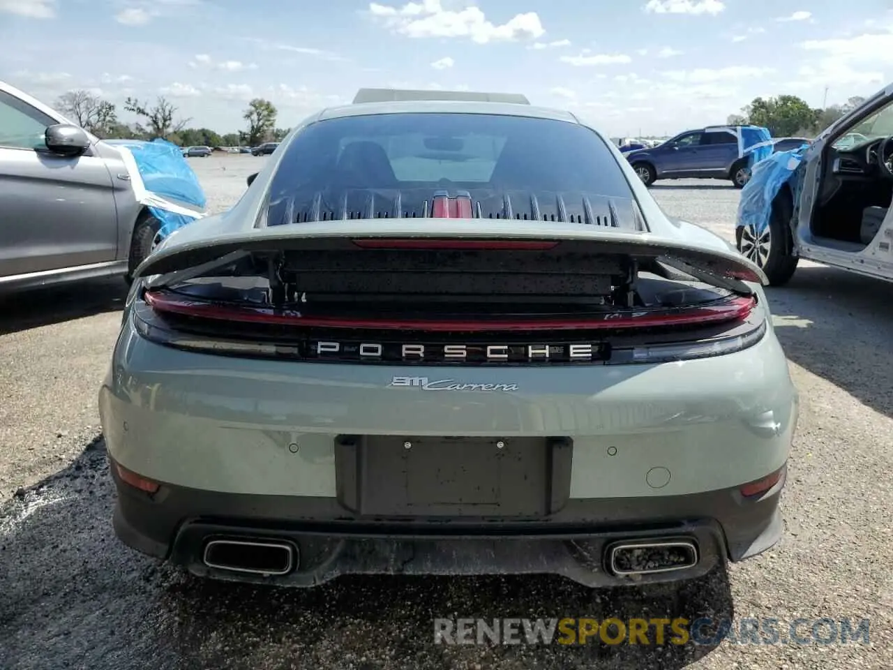 6 fotografías del automóvil dañado WP0AA2A92SS206535 PORSCHE 911 2025