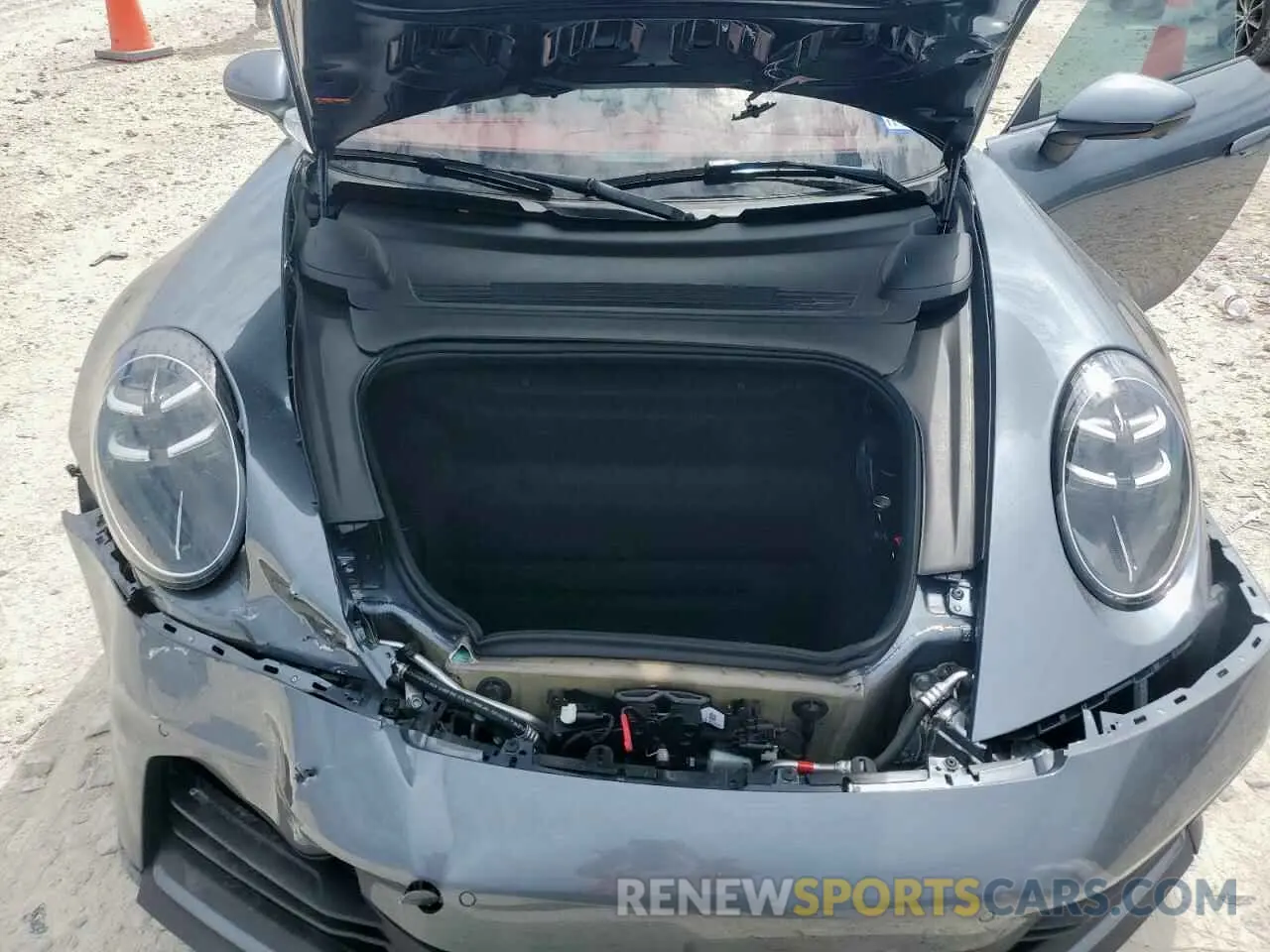 11 fotografías del automóvil dañado WP0CA2A94SS235835 PORSCHE 911 2025
