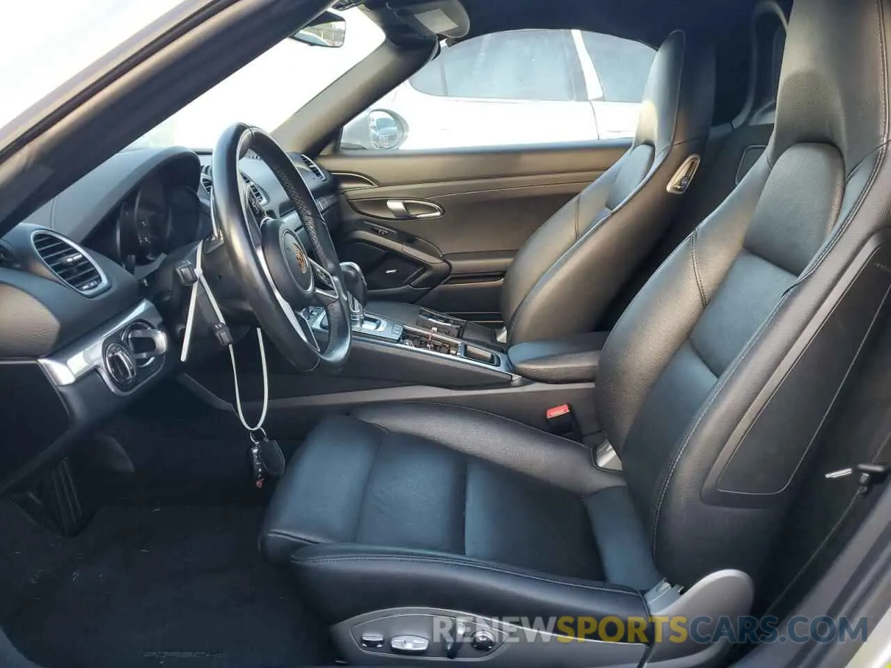 7 fotografías del automóvil dañado WP0CA2A89KS210405 PORSCHE BOXSTER 2019
