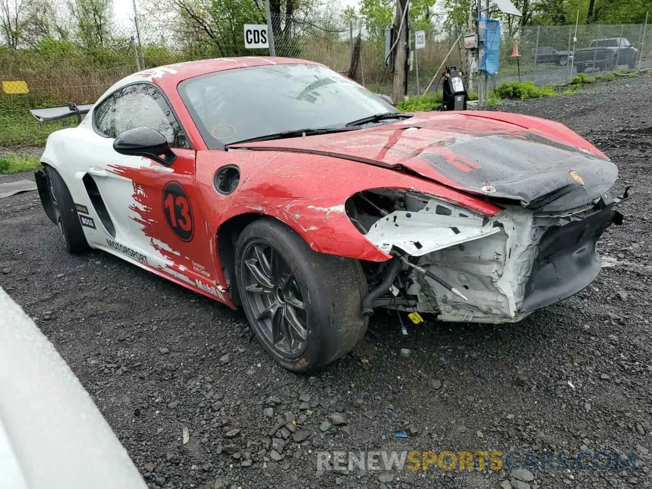 4 fotografías del automóvil dañado WP0ZZZ98ZLK299611 PORSCHE BOXSTER 2020
