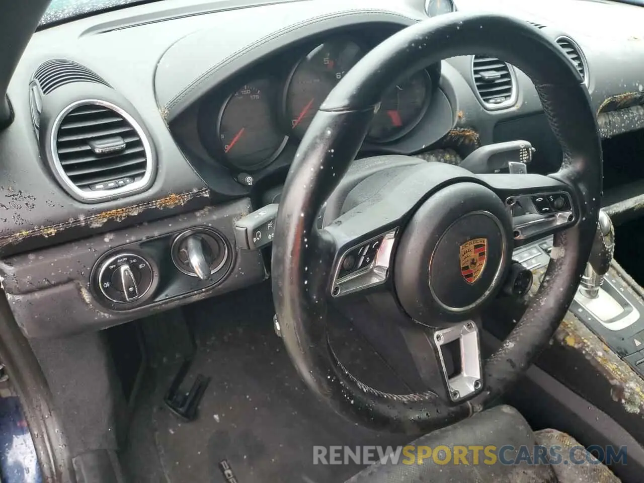 9 fotografías del automóvil dañado WP0CA2A80MS210263 PORSCHE BOXSTER 2021