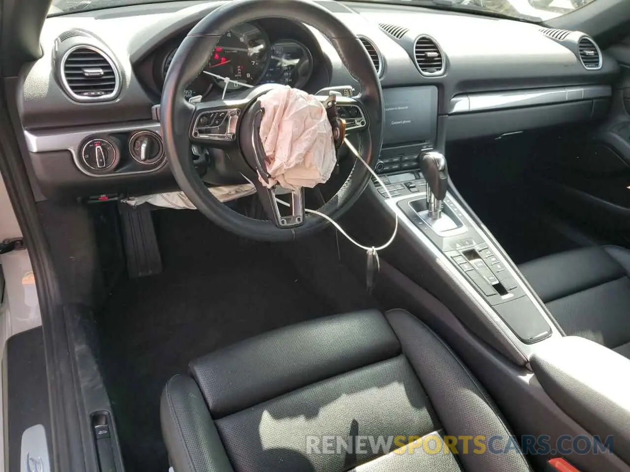 8 fotografías del automóvil dañado WP0CA2A80MS210358 PORSCHE BOXSTER 2021