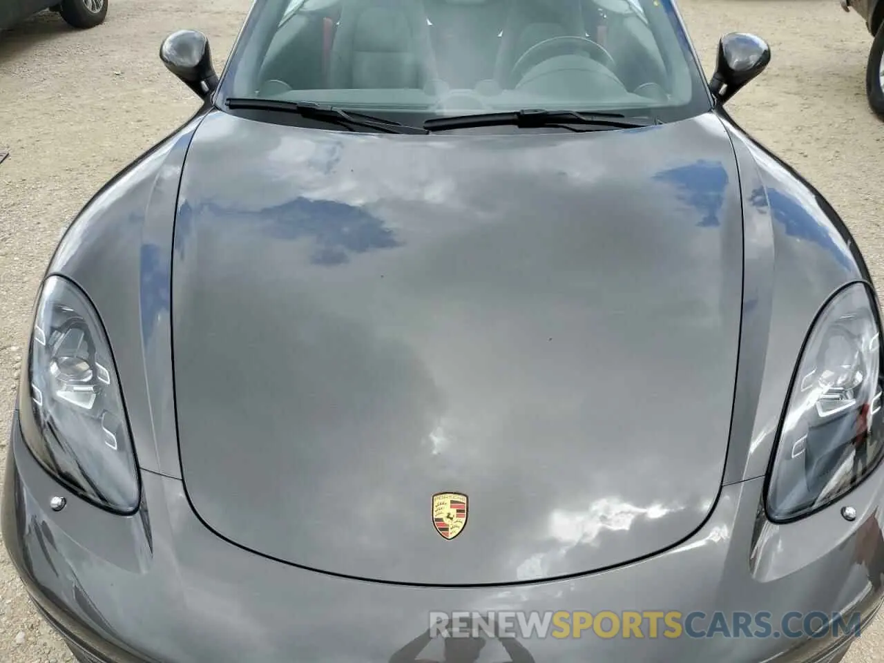 11 fotografías del automóvil dañado WP0CA2A83MS210421 PORSCHE BOXSTER 2021