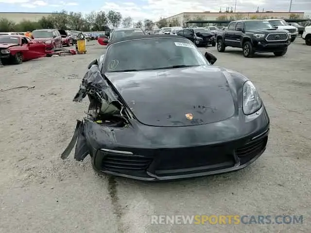 13 fotografías del automóvil dañado WP0CA2A85MS210405 PORSCHE BOXSTER 2021