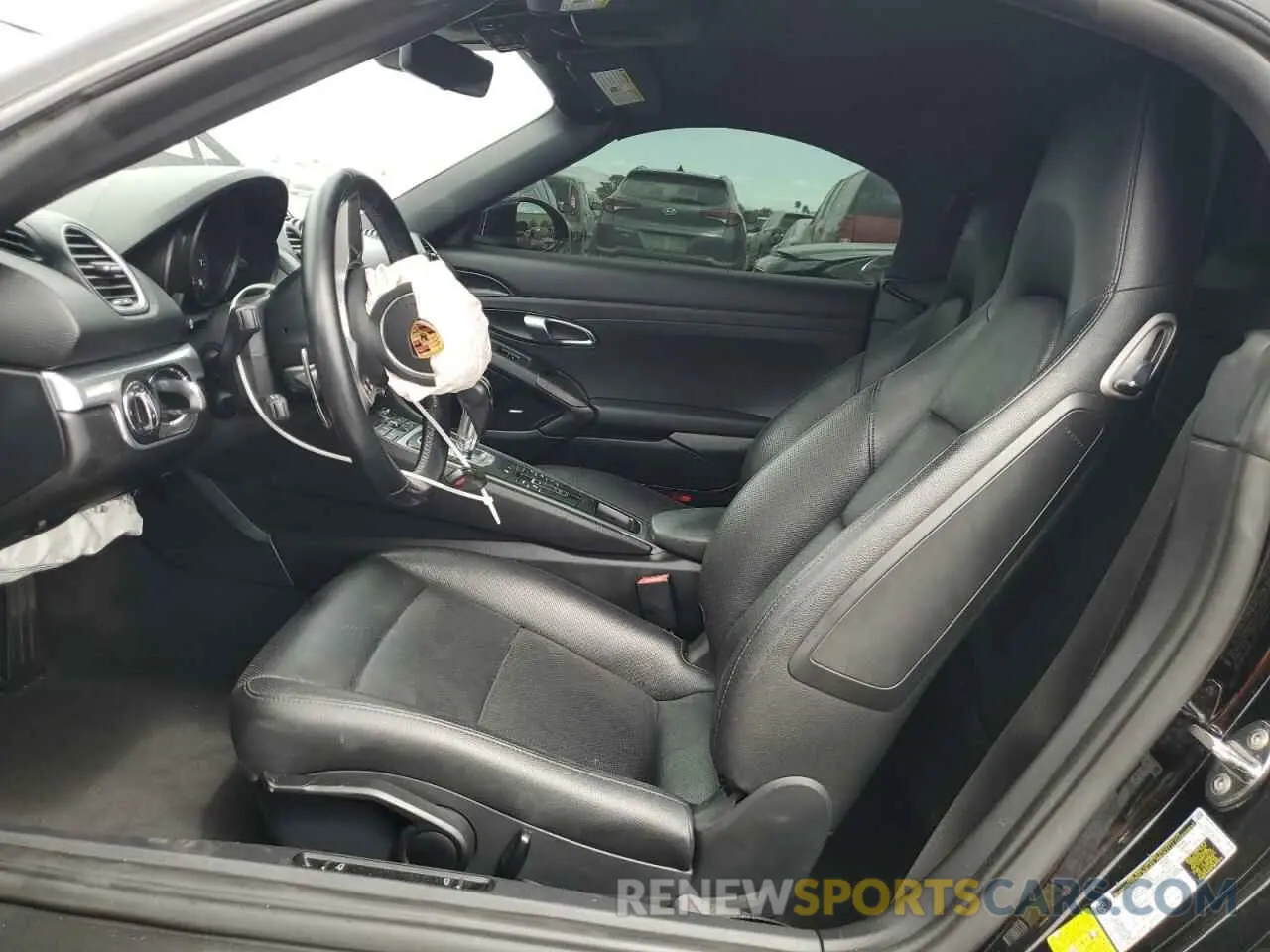 7 fotografías del automóvil dañado WP0CA2A85MS210405 PORSCHE BOXSTER 2021