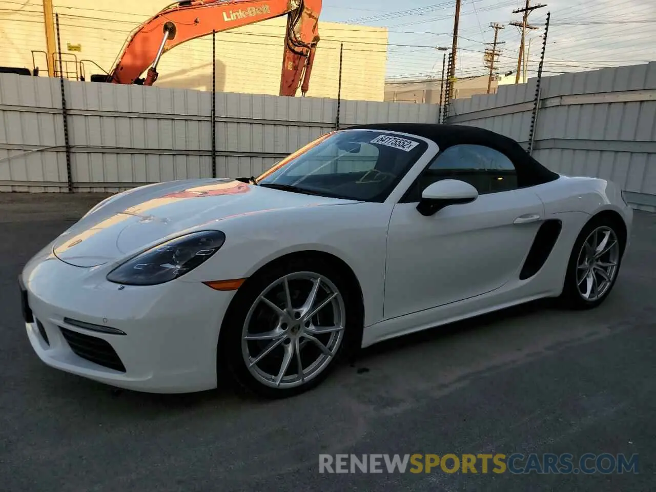 2 fotografías del automóvil dañado WP0CA2A86MS210428 PORSCHE BOXSTER 2021