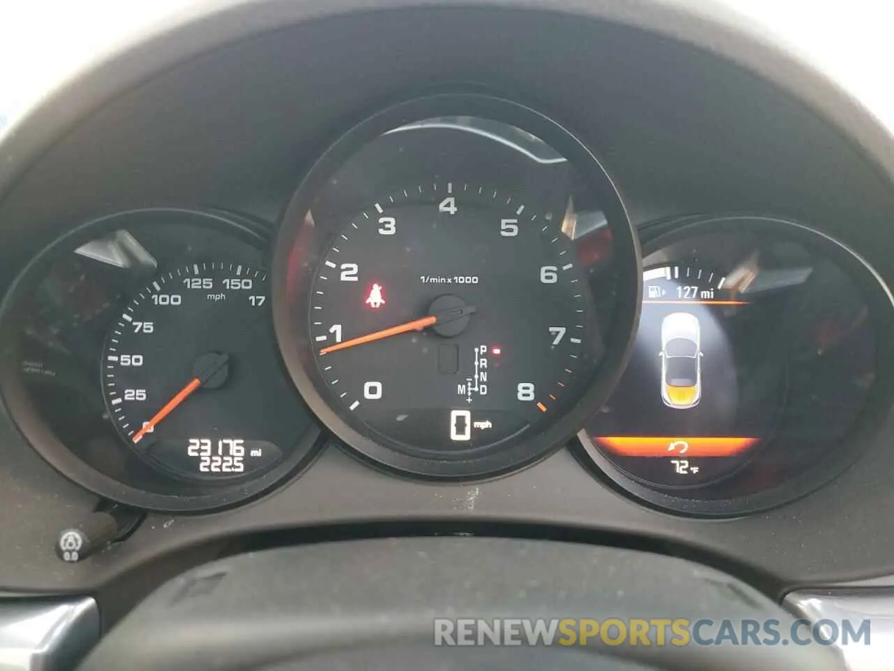 8 fotografías del automóvil dañado WP0CA2A86MS210428 PORSCHE BOXSTER 2021