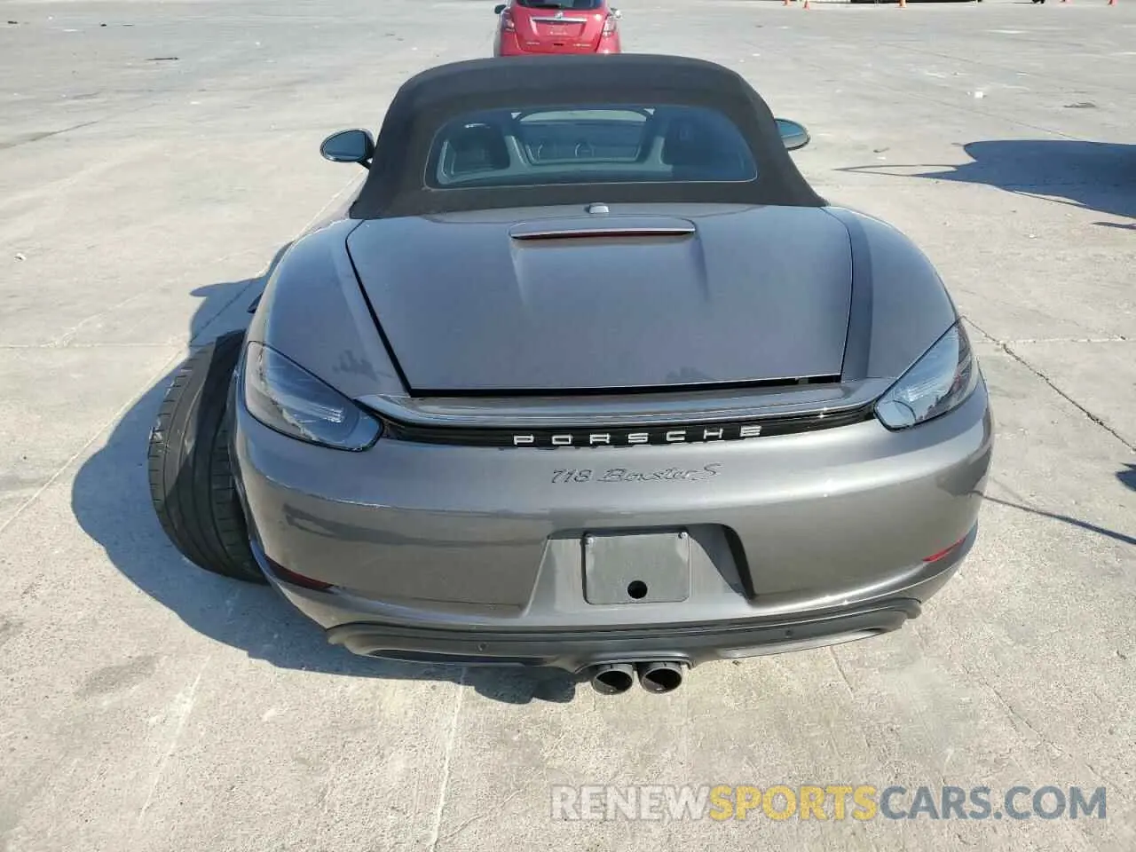 6 fotografías del automóvil dañado WP0CB2A82MS225098 PORSCHE BOXSTER 2021