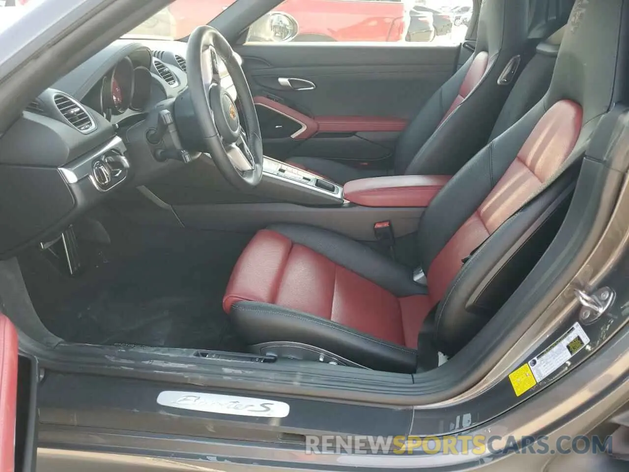 7 fotografías del automóvil dañado WP0CB2A82MS225098 PORSCHE BOXSTER 2021