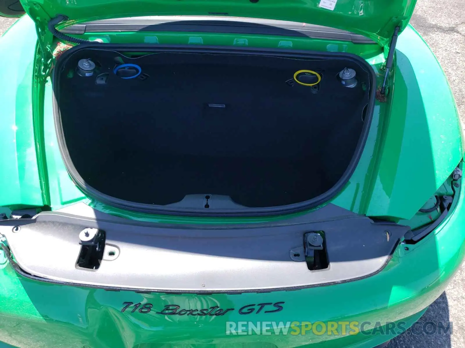 7 fotografías del automóvil dañado WP0CD2A80MS232240 PORSCHE BOXSTER 2021