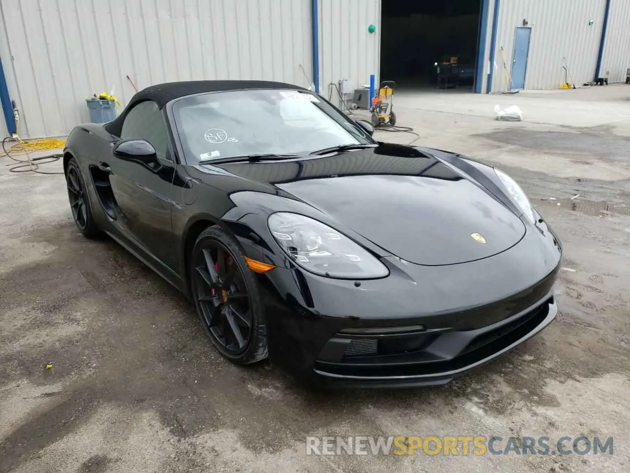 1 fotografías del automóvil dañado WP0CD2A84MS232144 PORSCHE BOXSTER 2021