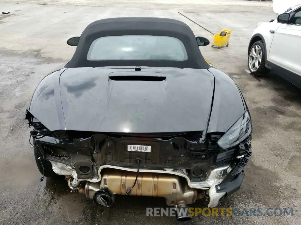 6 fotografías del automóvil dañado WP0CD2A84MS232144 PORSCHE BOXSTER 2021