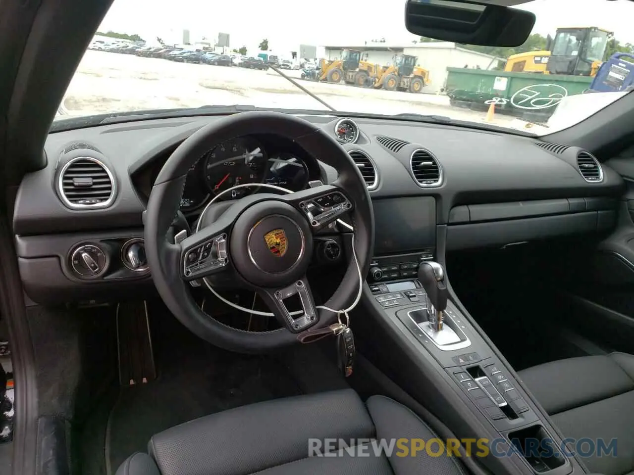 9 fotografías del automóvil dañado WP0CD2A84MS232144 PORSCHE BOXSTER 2021
