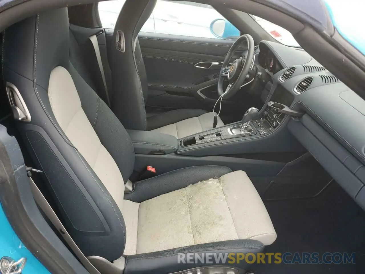 5 fotografías del automóvil dañado WP0CD2A85MS232265 PORSCHE BOXSTER 2021