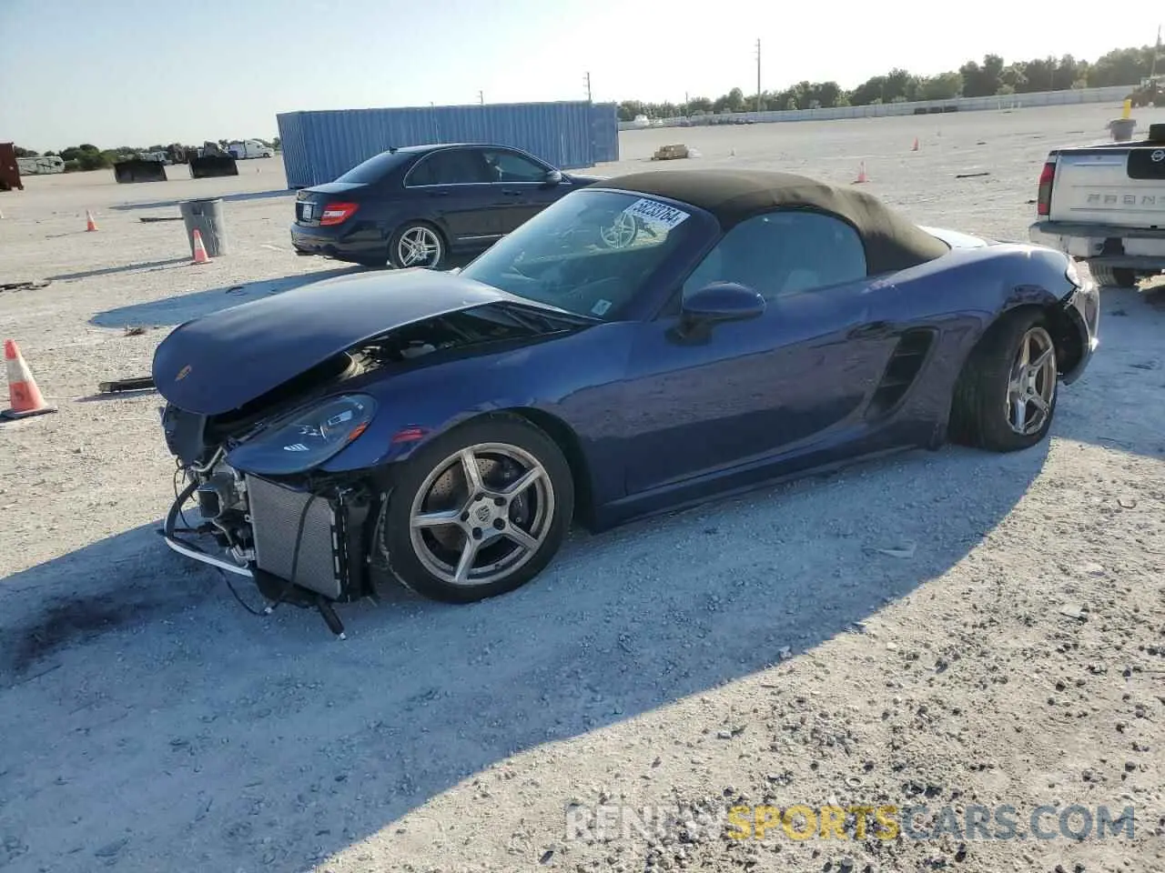 1 fotografías del automóvil dañado WP0CA2A84RK205249 PORSCHE BOXSTER 2024