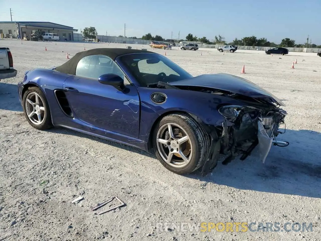 4 fotografías del automóvil dañado WP0CA2A84RK205249 PORSCHE BOXSTER 2024