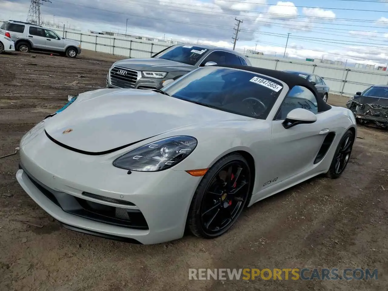 1 fotografías del automóvil dañado WP0CD2A88RK228802 PORSCHE BOXSTER 2024