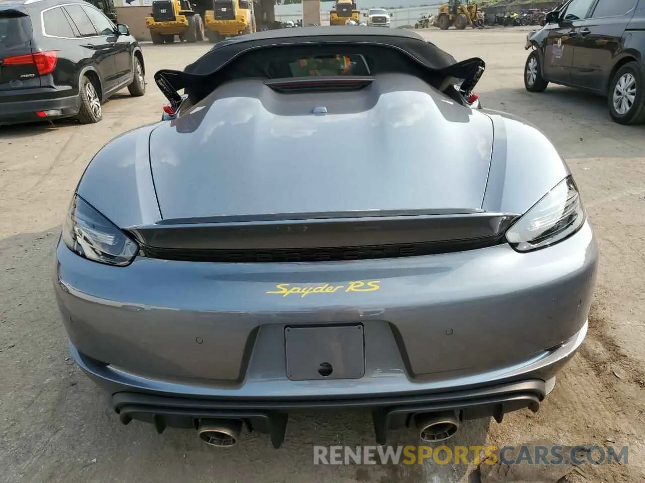 6 fotografías del automóvil dañado WP0CE2A8XRK240155 PORSCHE BOXSTER 2024
